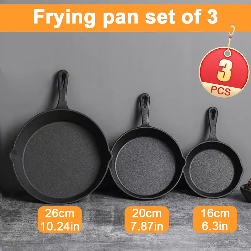 cast iron cookware set