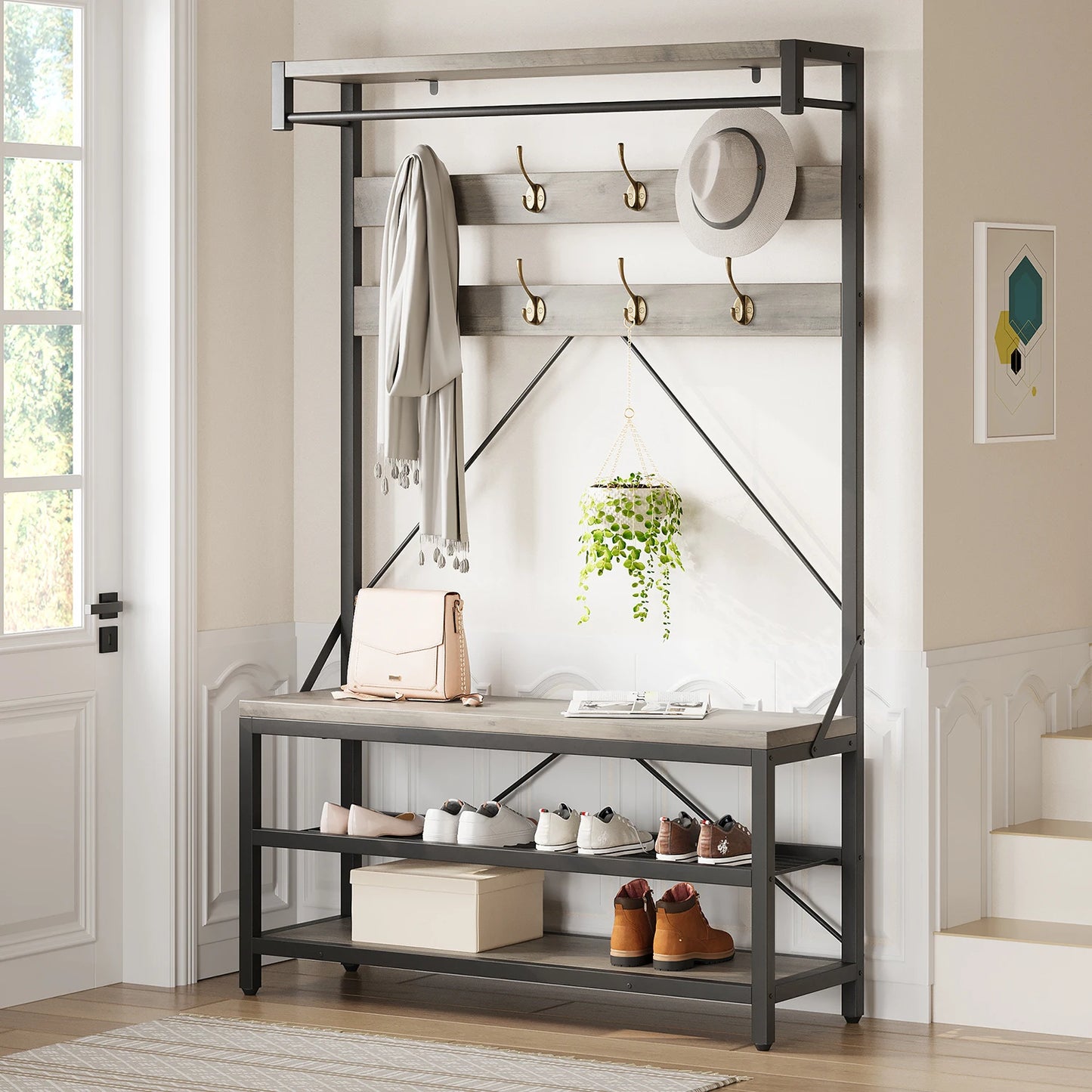 Tall Coat Rack
