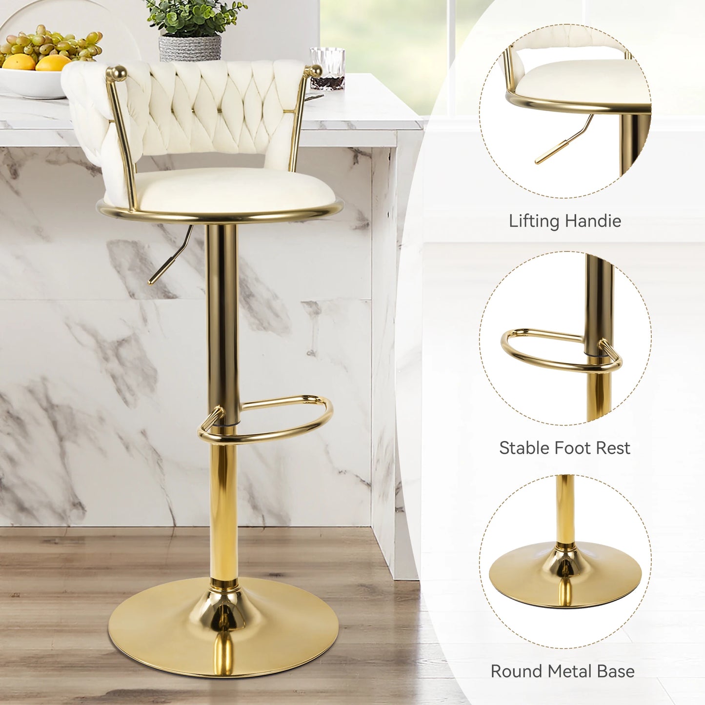 Modern Rotary Bar Chair