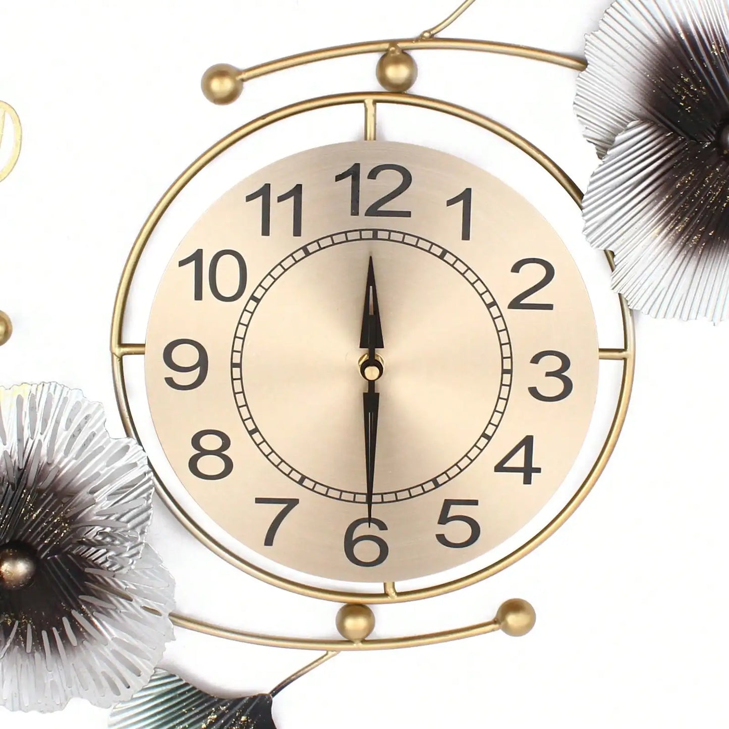 Ginkgo Leaf Wall Clock