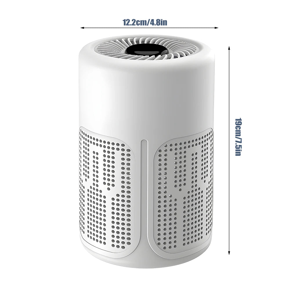 USB Air PurifierRemoves
