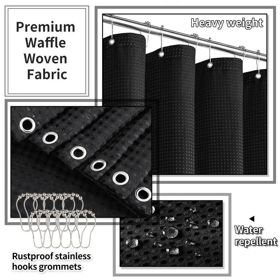 Black Bathroom Set