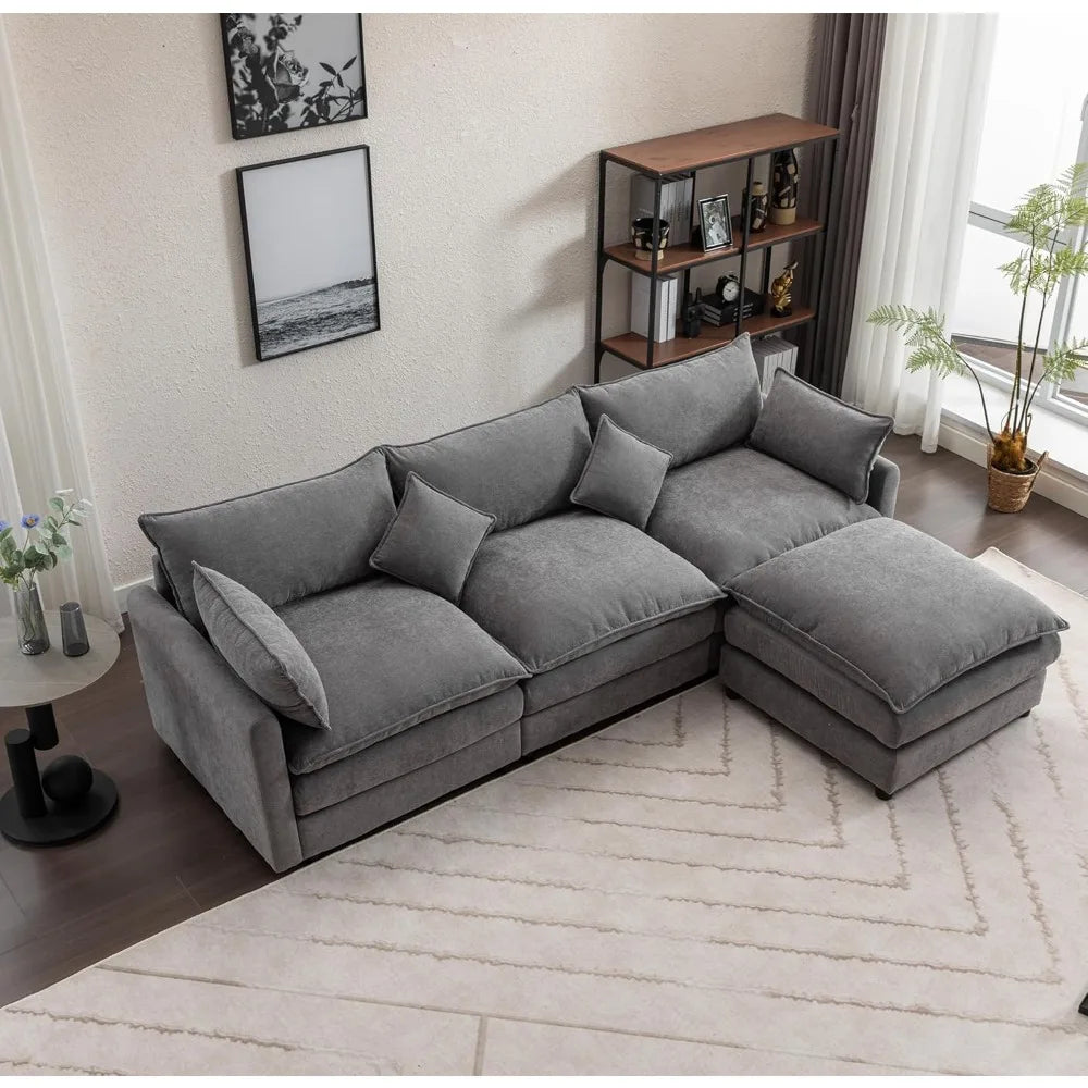 Sectional Sofas with Moveable