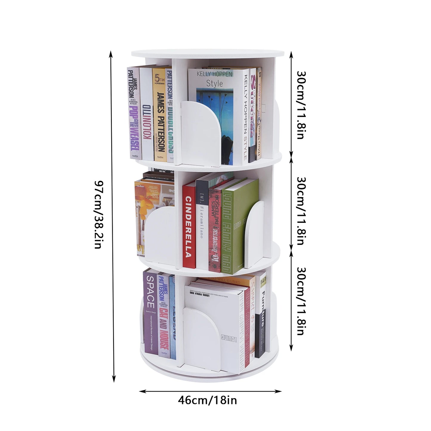 Small Corner Bookshelf
