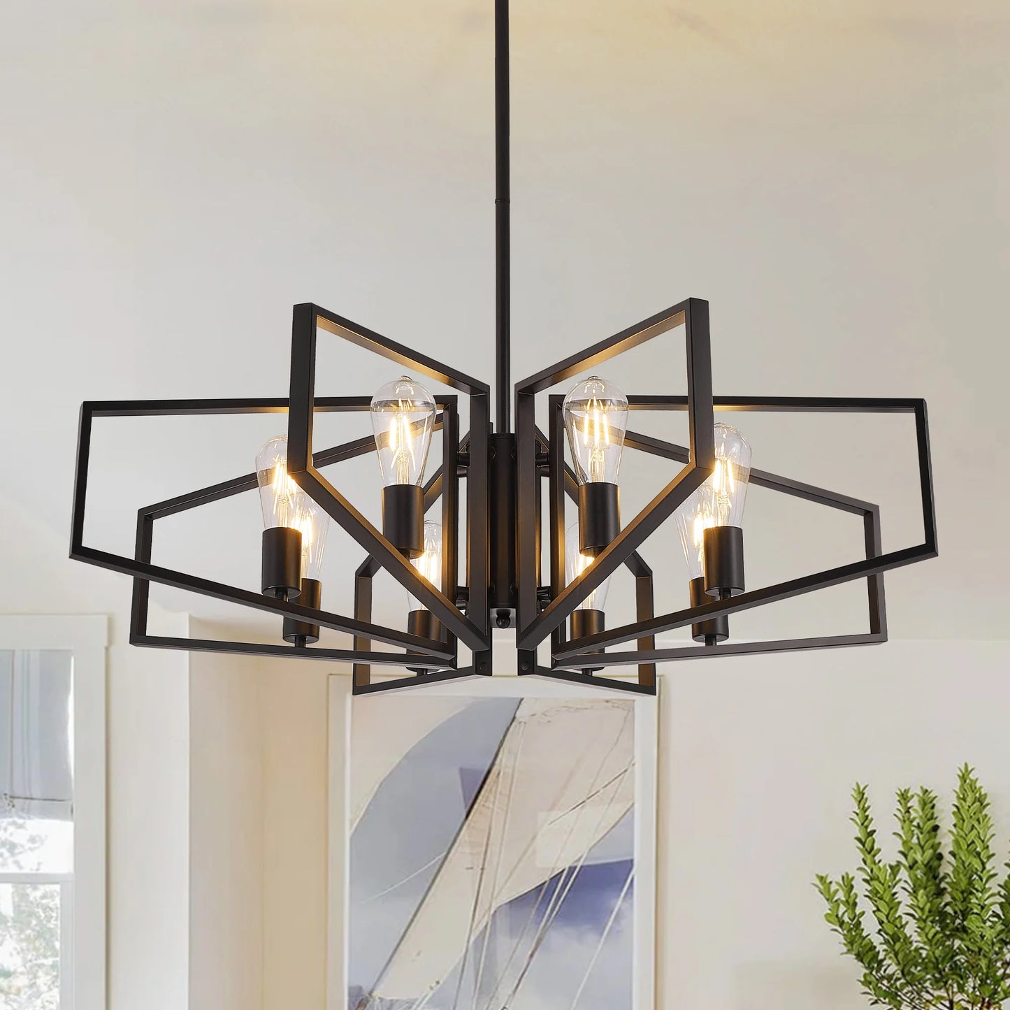 Geometric Chandelier Light