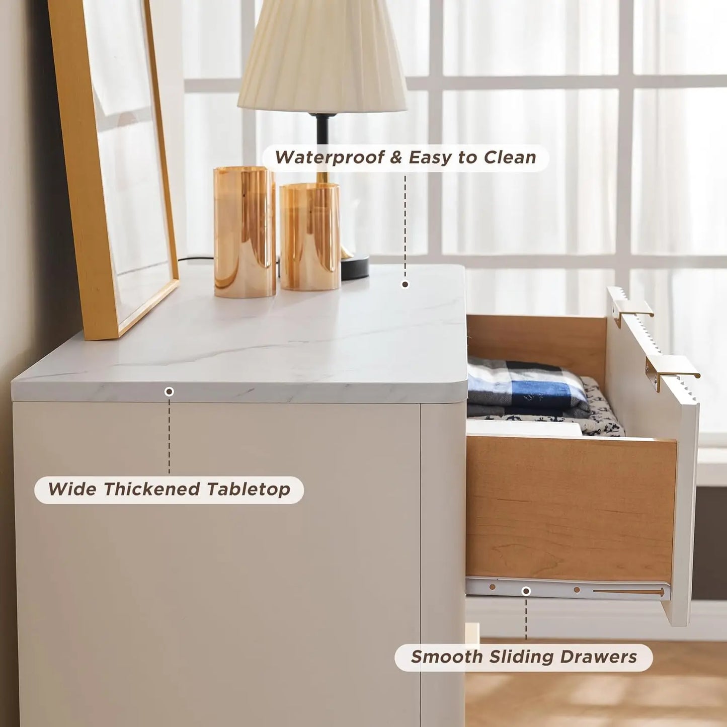 5 Drawer Storage Dresser