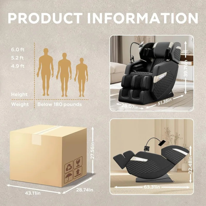 Luxury Full-Body Massage Chair