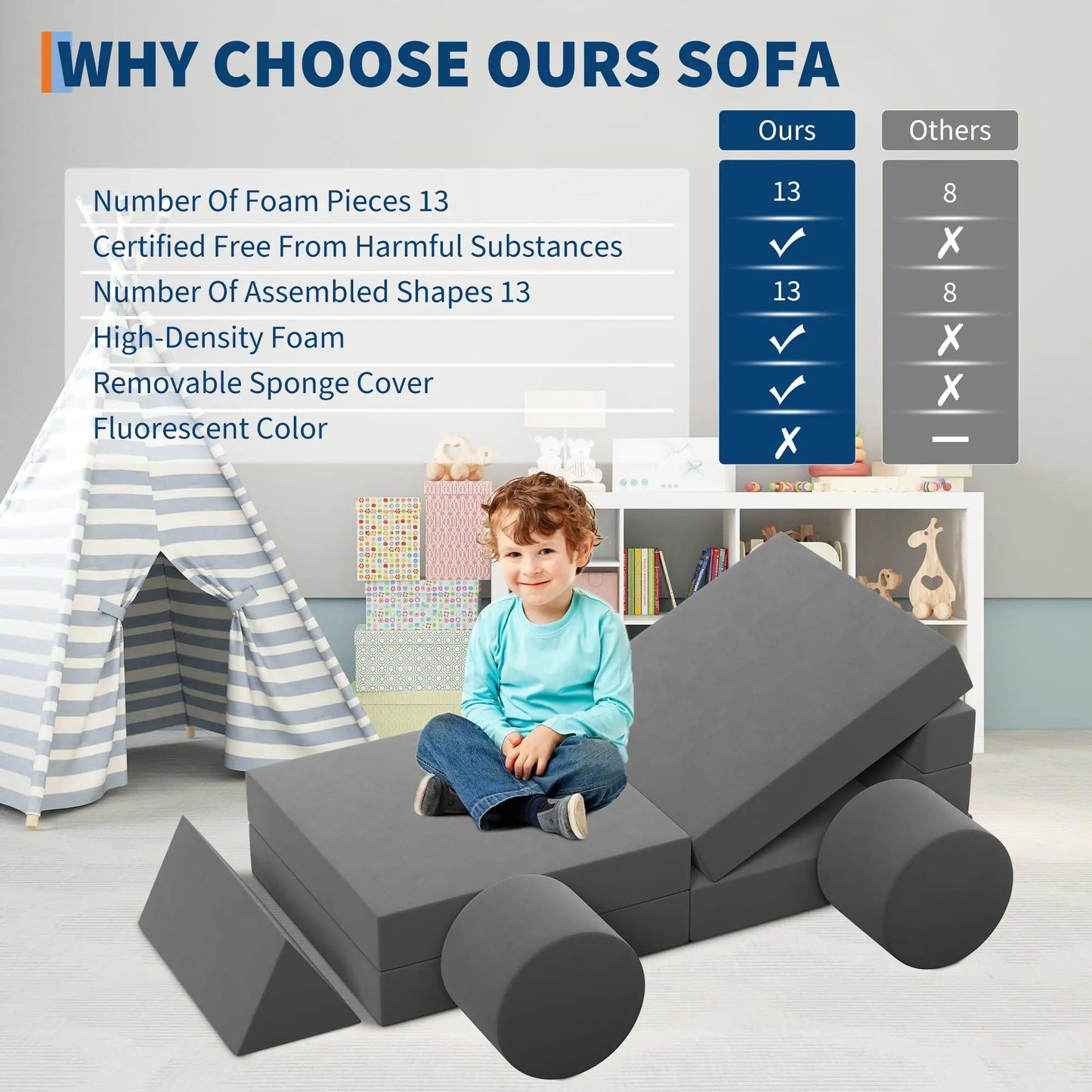 Kids Play Couch
