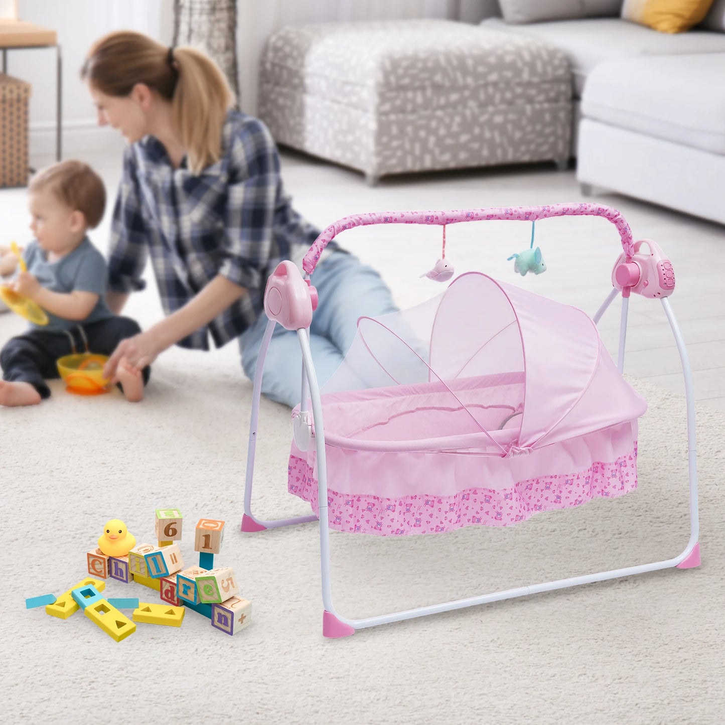 Foldable Baby Cradle