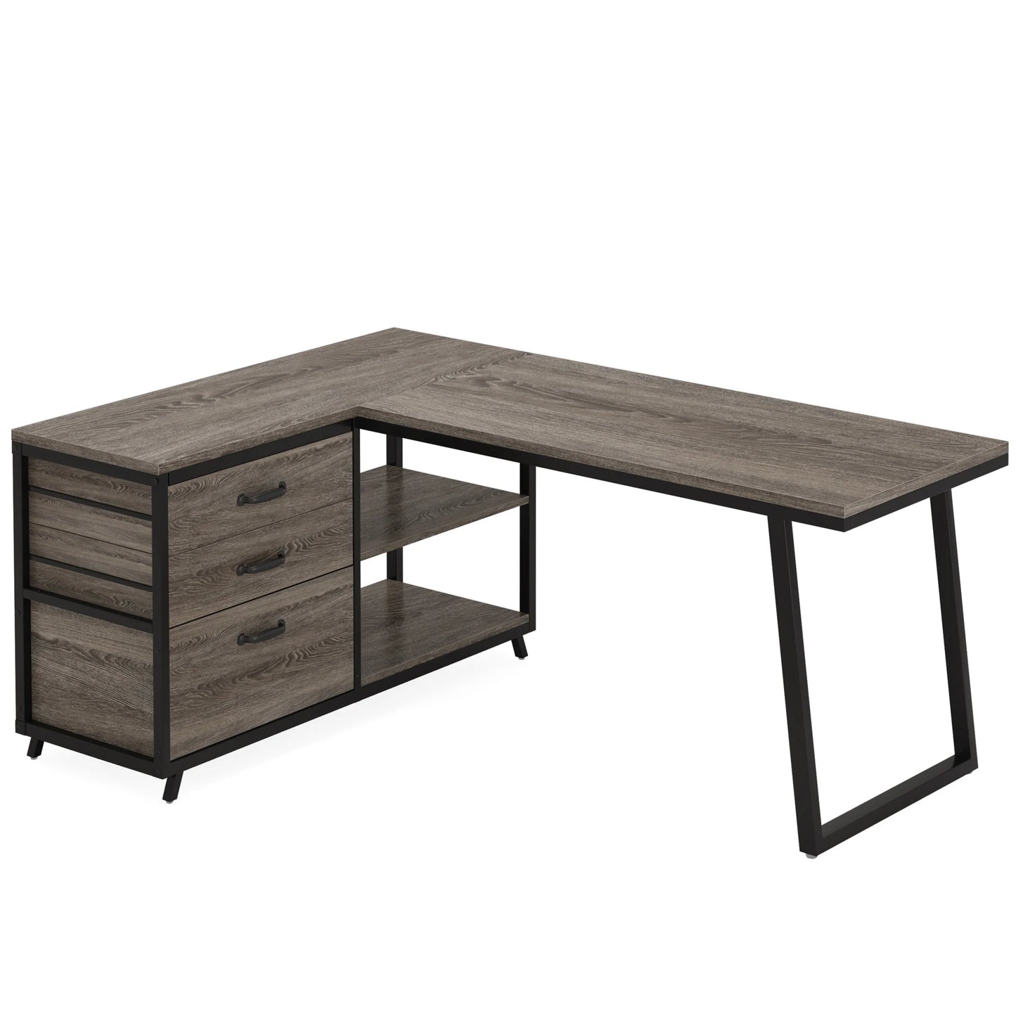 L-Shaped Computer Desk