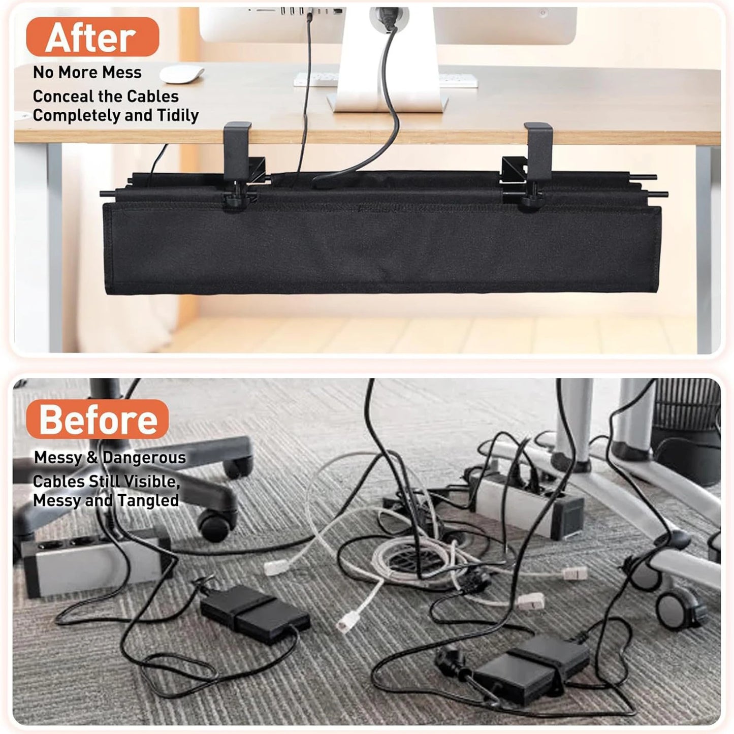 Hidden Cord Organizer