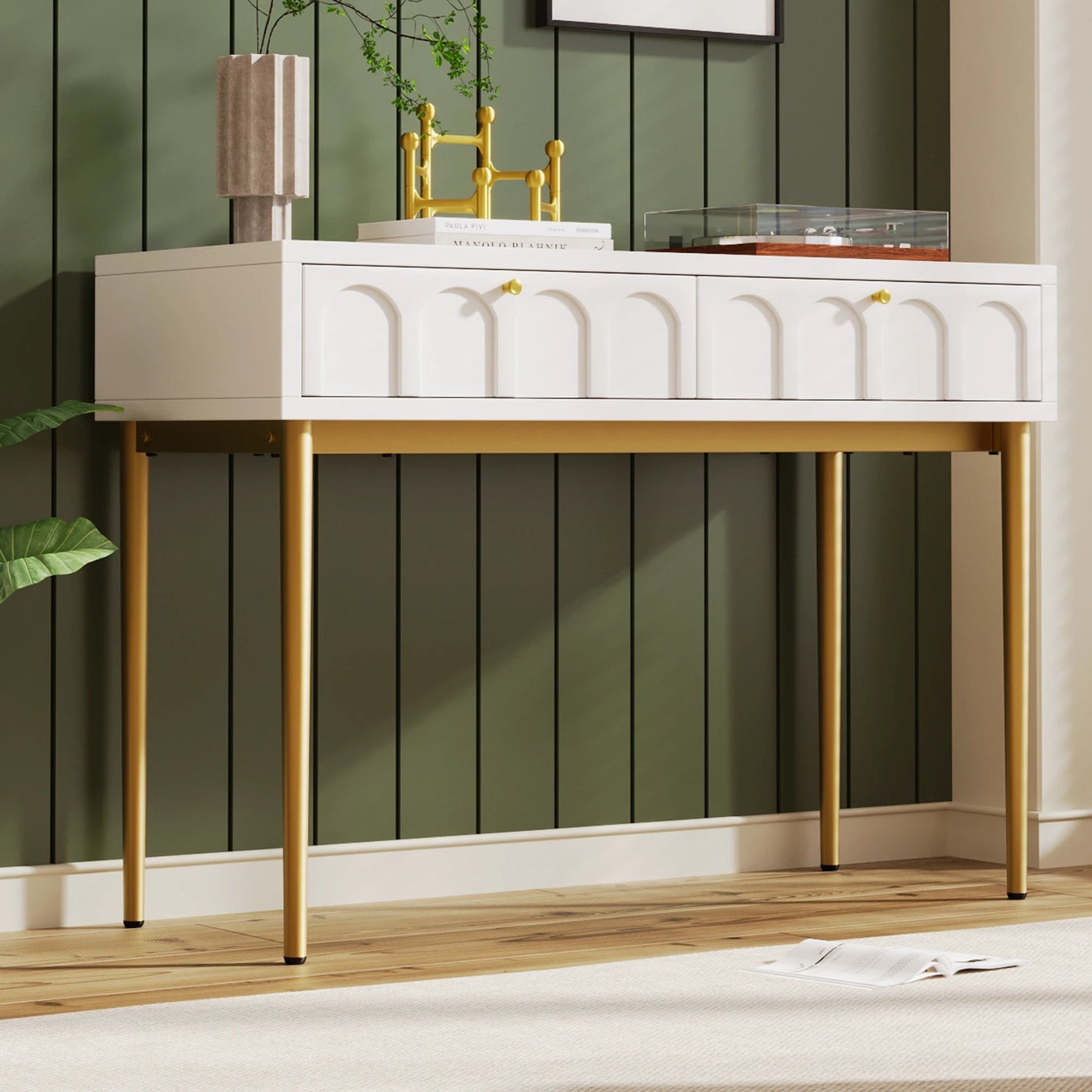 Modern two door dining cabinet