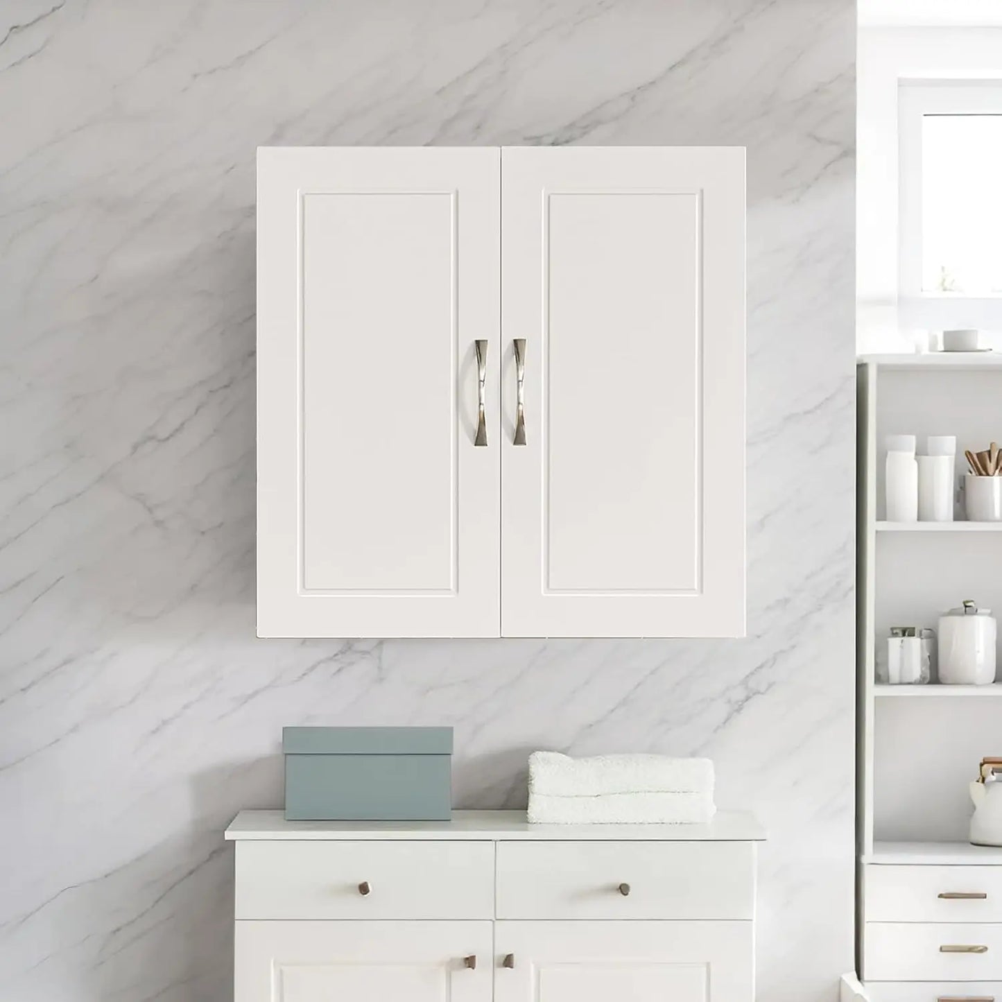 White Wall Cabinet