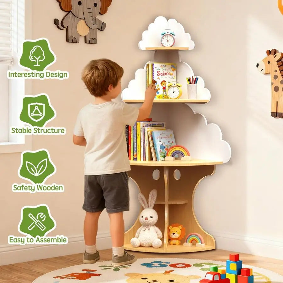 Toddler Corner Bookcase