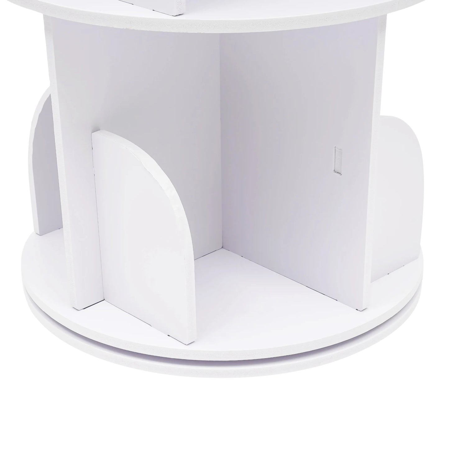 2-Layer Rotating Bookshelf