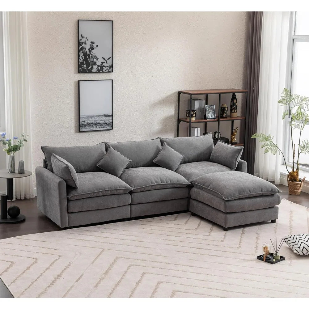 Sectional Sofas with Moveable