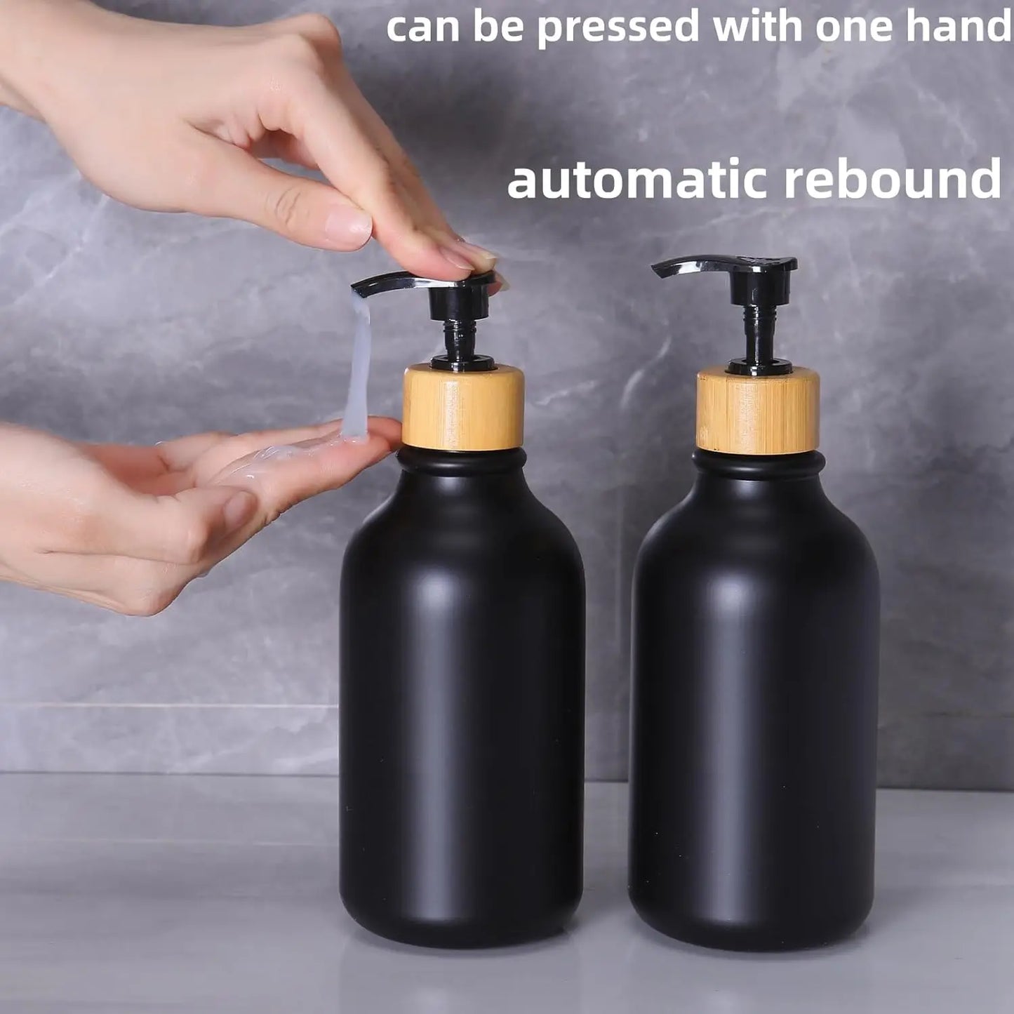 9-Piece Matte Black Bathroom Set