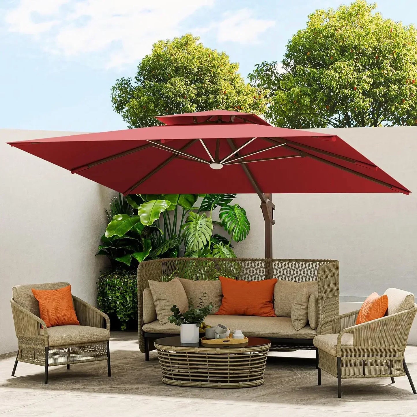 Cantilever Outdoor Patio Umbrella