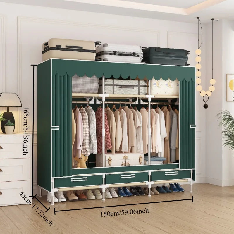 Simple Dustproof Wardrobe