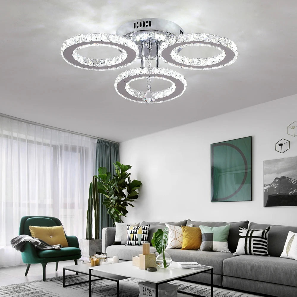 Pendant Light Crystal Led Chandelier