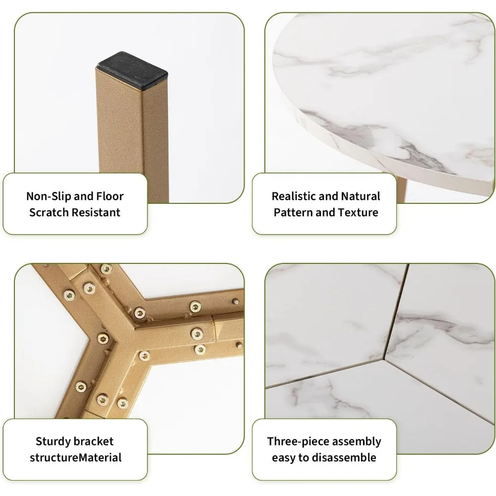 Round Nesting Coffee Table