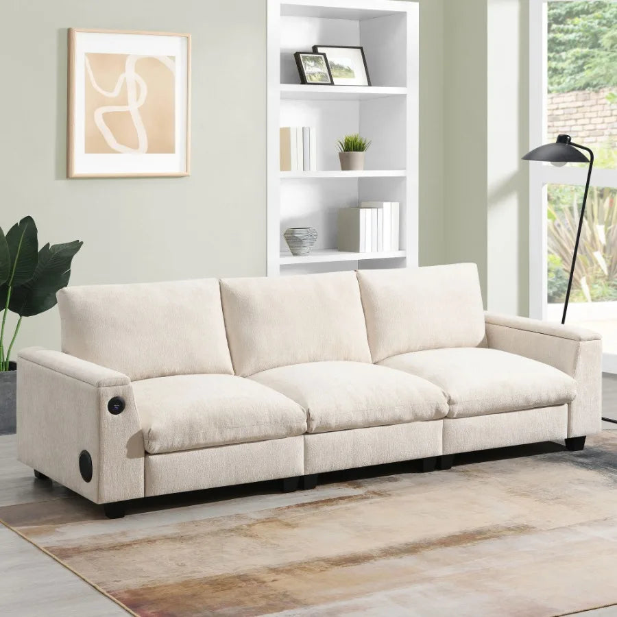 Chenille Sectional Sofa