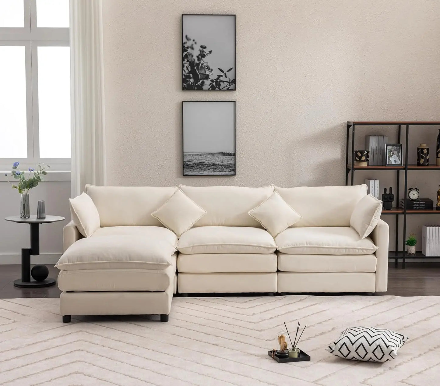 Sectional Sofas with Moveable