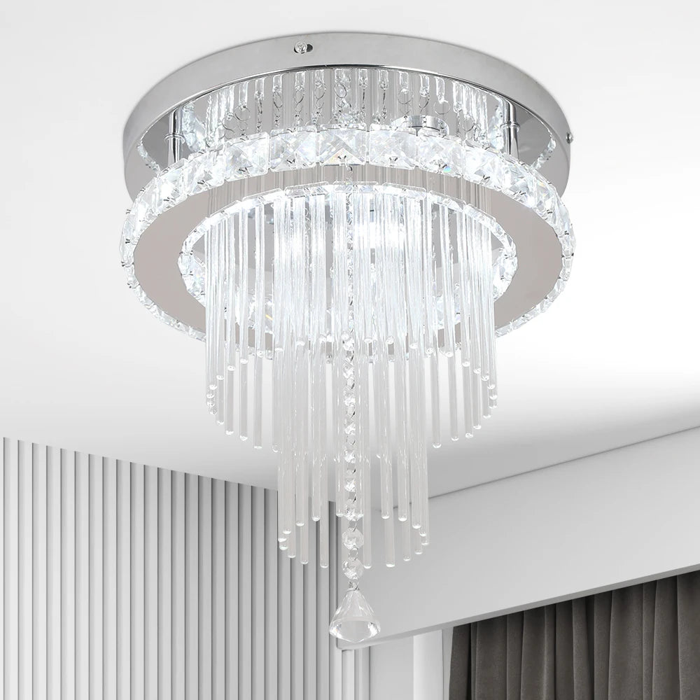 Drop Crystal Pendant Light