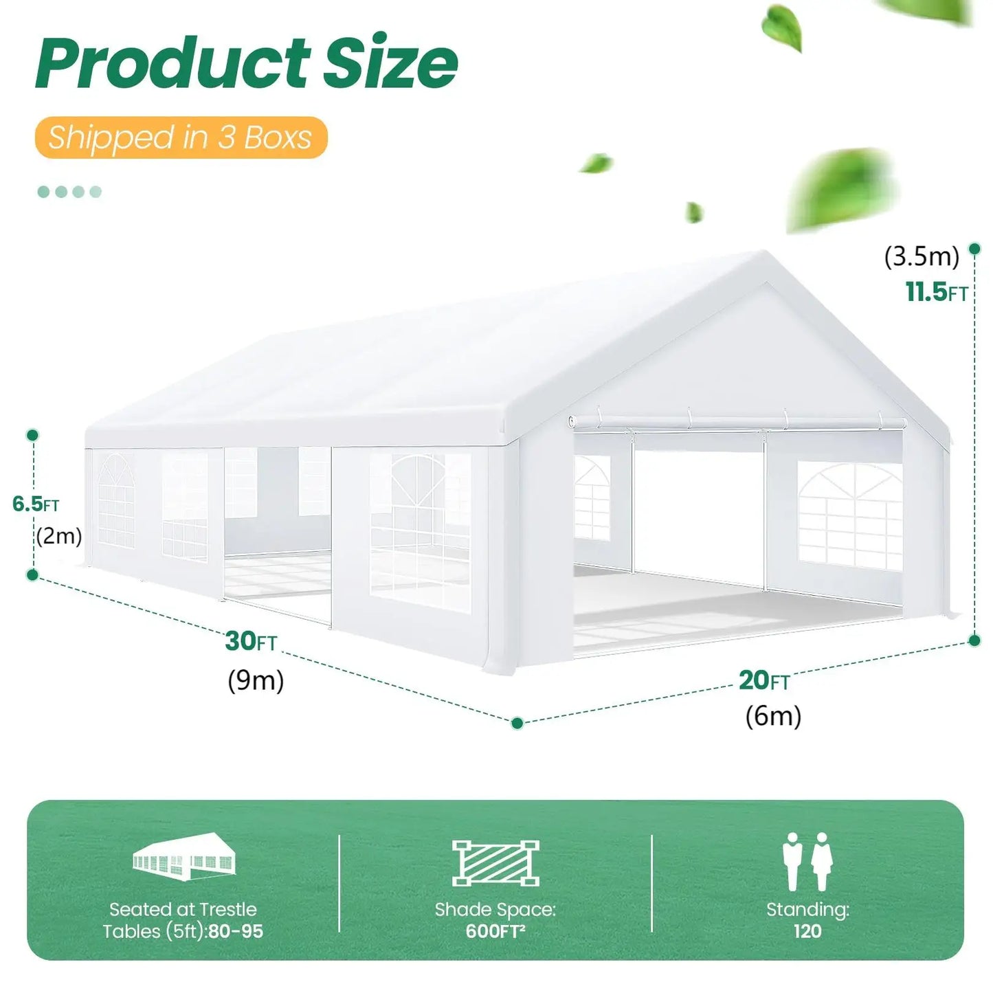 Party Tent Gazebo Canopy