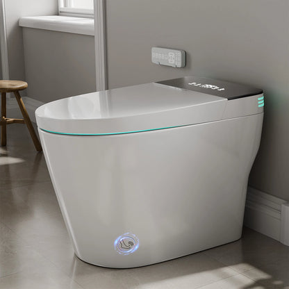 Smart Toilet with Built-in Bidet
