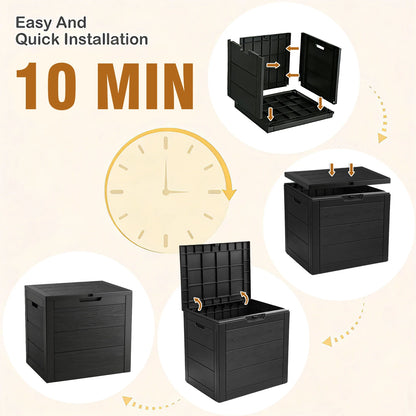 35-Gallon Outdoor Storage Box