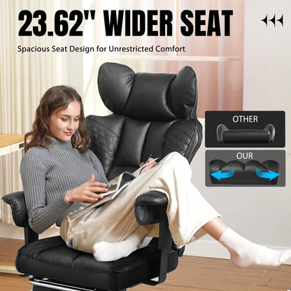 Leather High Back Gaming Chair