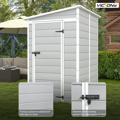 Plastic Outdoor Storage Shed