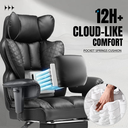 Leather High Back Gaming Chair