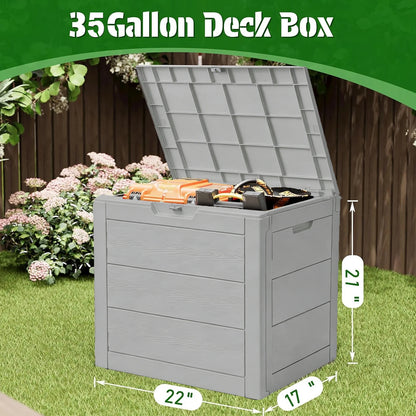 35-Gallon Outdoor Storage Box