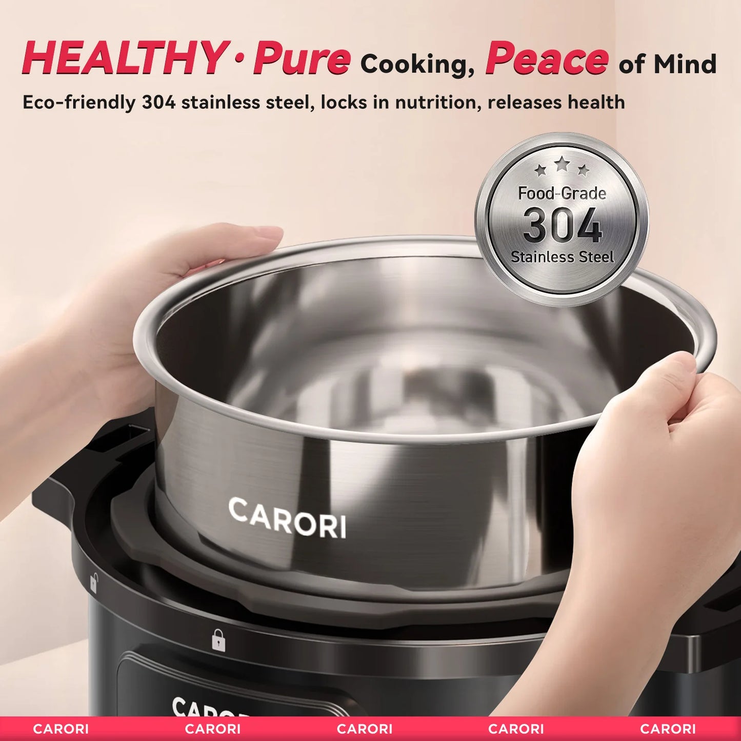 Electric Pressure Cooker 8Qt