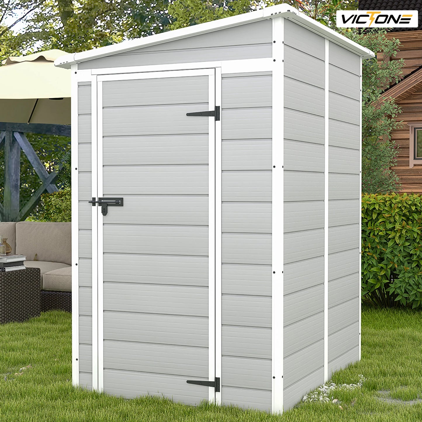 Plastic Outdoor Storage Shed