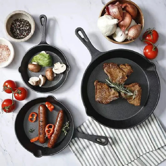 cast iron cookware set