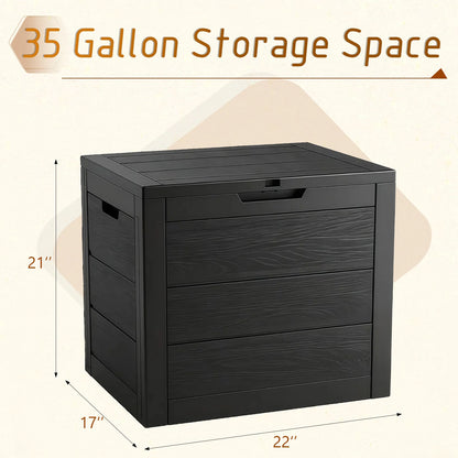 35-Gallon Outdoor Storage Box