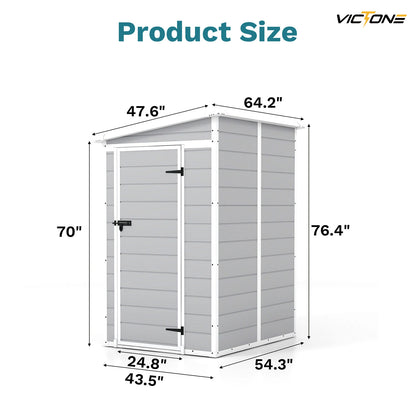 Plastic Outdoor Storage Shed