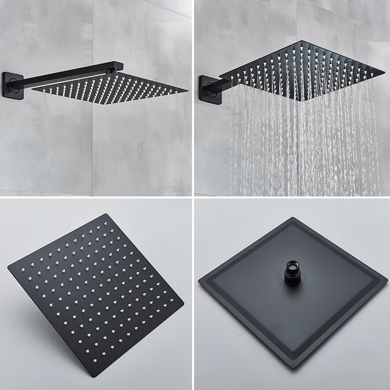 Bathroom Wall Mounted Rainfall Shower Kit