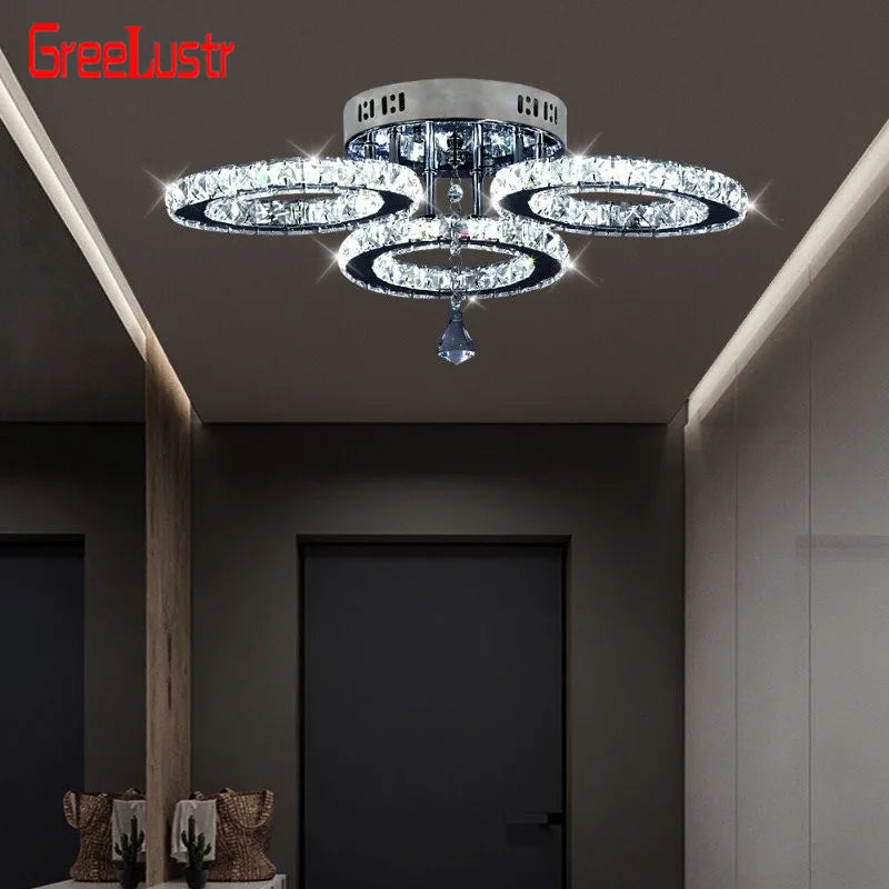 Pendant Light Crystal Led Chandelier