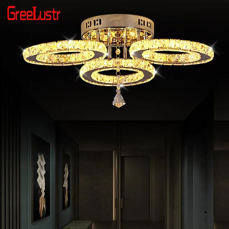 Pendant Light Crystal Led Chandelier