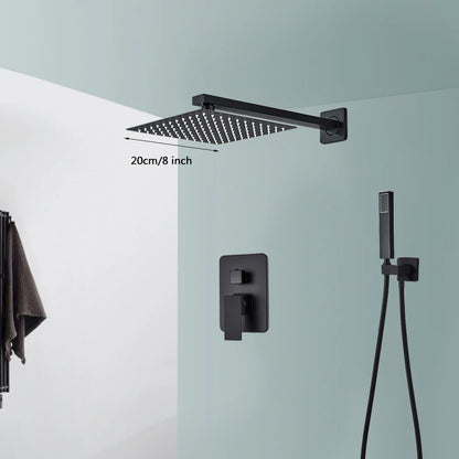Bathroom Wall Mounted Rainfall Shower Kit
