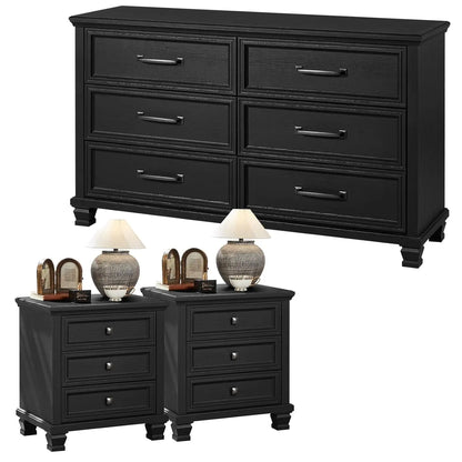 Farmhouse White Nightstand