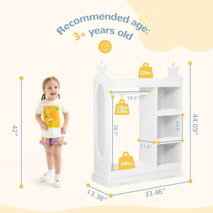 Kids Wardrobe with Mirror