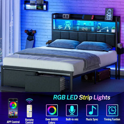 Headboard with Bed Frame