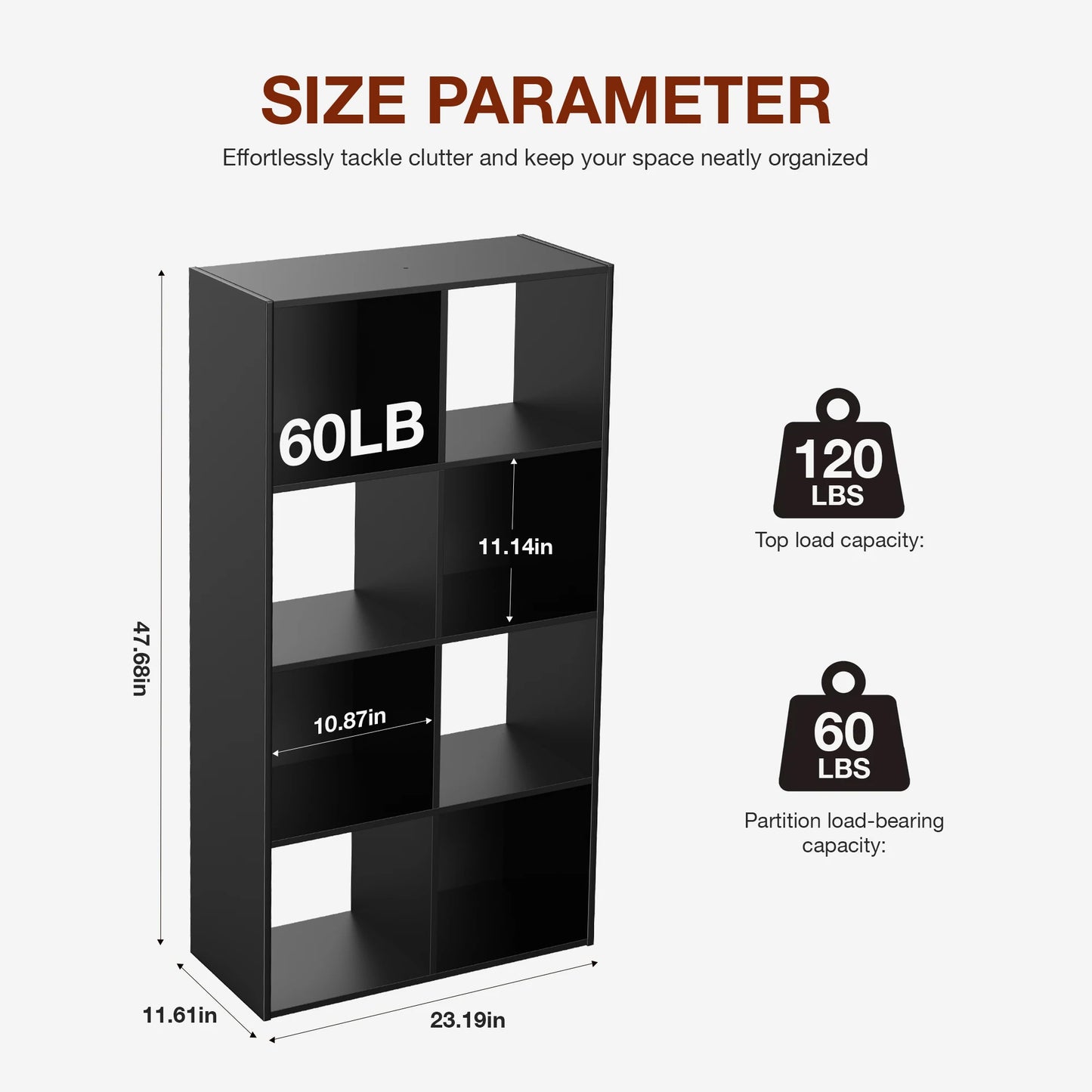 Wooden Shelf Bookcase