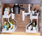 Under-sink storage rack