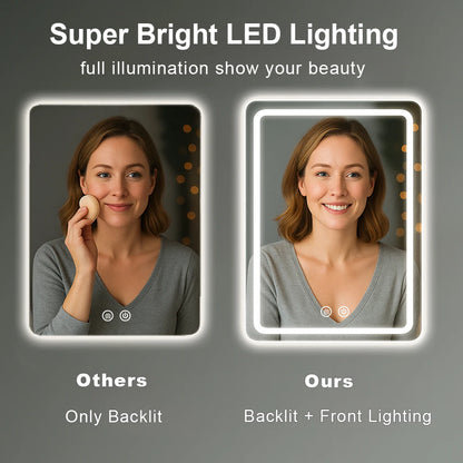 Vanity Mirrors with Backlit Lights